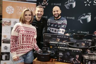 Agnieszka Kaczorowska z mężem przyrządzali świąteczne potrawy