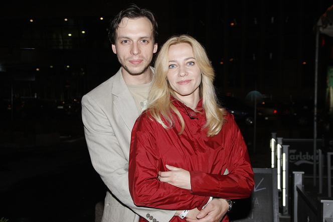 Małgorzata Buczkowska z mężem, Ksawerym Szlenkierem