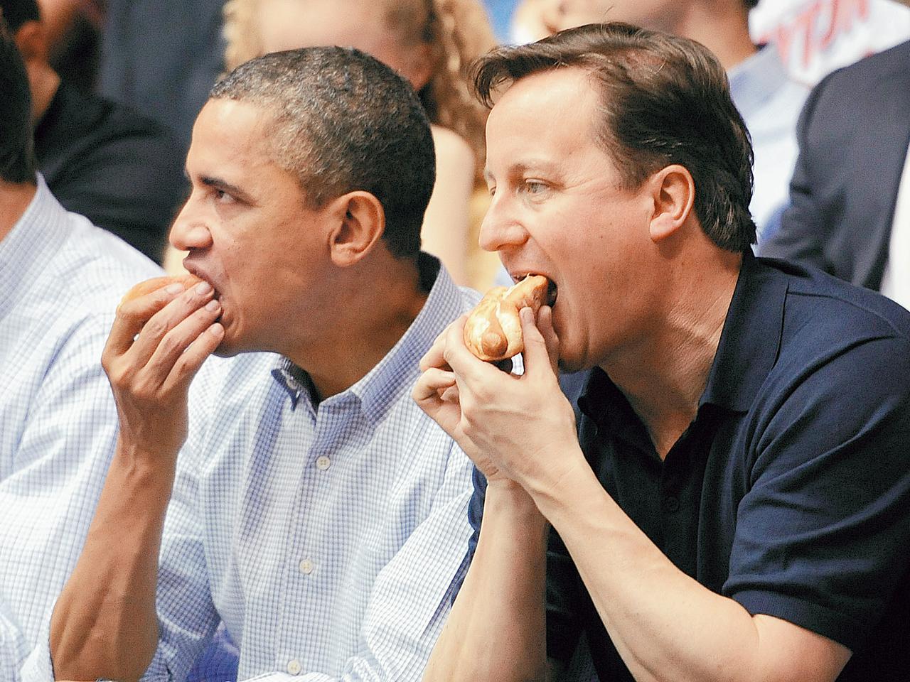 Cameron pojechał do USA na hot doga