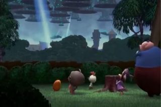 Kurczak Mały to pierwszy film dystrybuowany przez studio Disney w technice trójwymiarowej