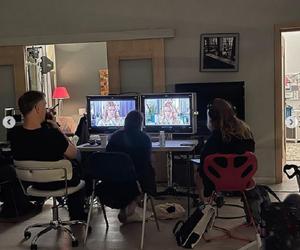 Krystyna Banach (Dorota Chotecka-Pazura) na planie nowego sezonu M jak miłość