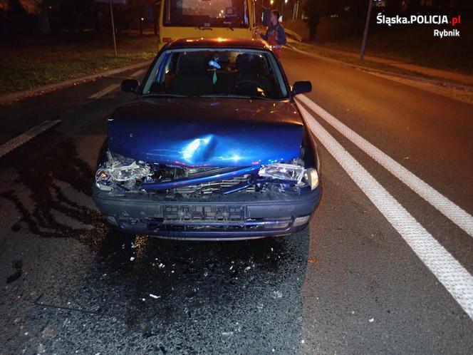 Pijany kierowca w rękach policji. Nie zauważył czerwonego światła. 