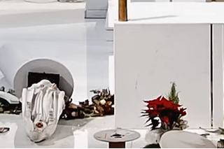 Dewastacja w kościele w Koziegłowach