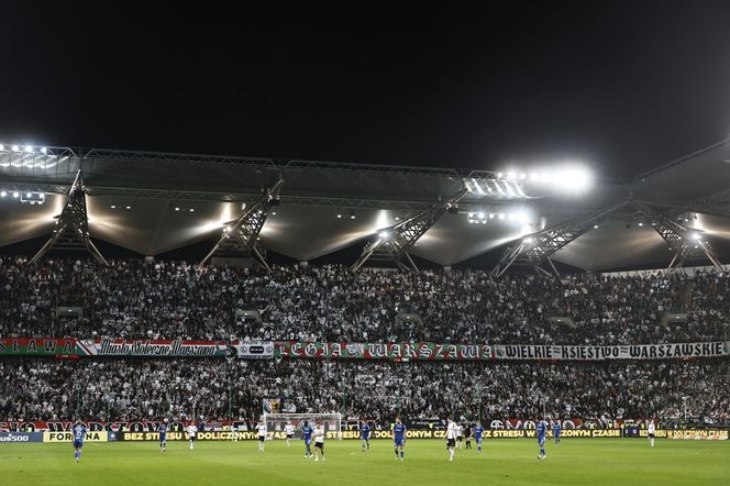 Legia Warszawa - Lech Poznań: Zdjęcia kibiców z klasyku i 13. kolejki PKO BP Ekstraklasy