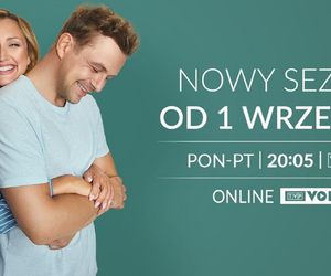 Barwy szczęścia nowy sezon. Asia (Anna Gzyra-Augustynowicz), Hubert (Marek Molak)