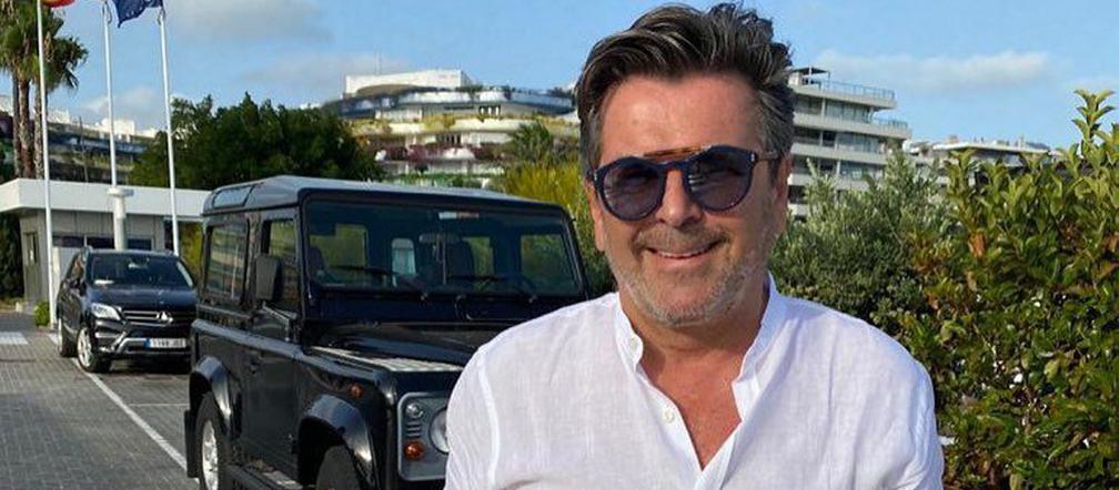 Thomas Anders uciekł z pożaru auta