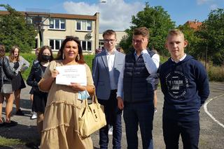 Początek roku szkolnego w ZS nr 4 w Lesznie