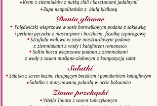 Lewandowski menu