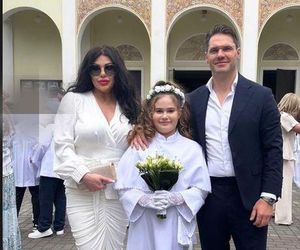 Komunia córki Iwony Węgrowskiej