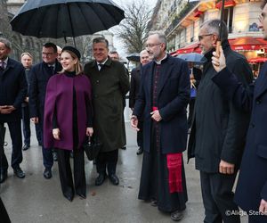 Kaplica Polska w Notre-Dame znów otwarta. Pierwsza Dama zadała szyku w Paryżu