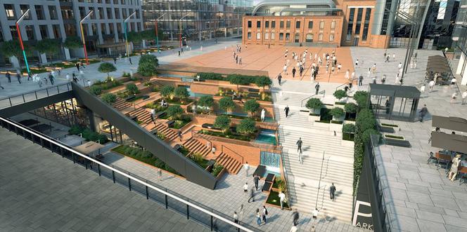 3 Rynek Kobro w Nowym Centrum Łodzi