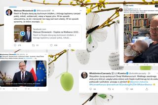 Wielkanocne życzenia od polskich polityków. Świąteczne orędzie premiera Morawieckiego [ZDJECIA,WIDEO]
