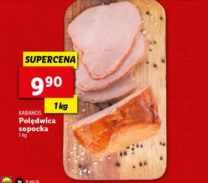  Polędwica sopocka 9,90 zł/1 kg