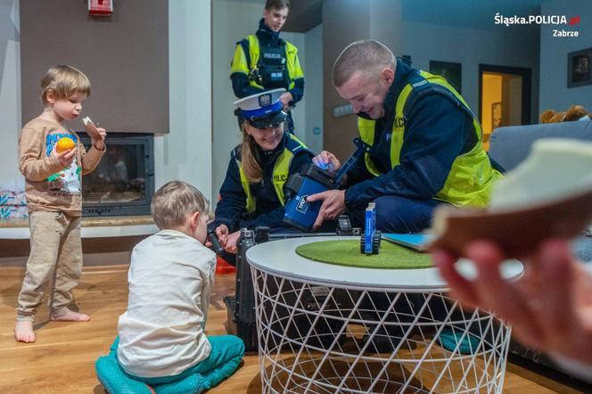 Zabrzańscy policjanci spełnili marzenie chorego chłopca