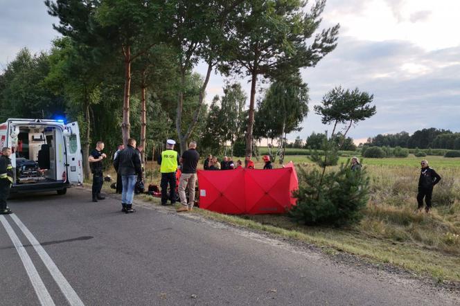 Koszmarny wypadek k. Burzenina. Motocyklista zabił się na drzewie