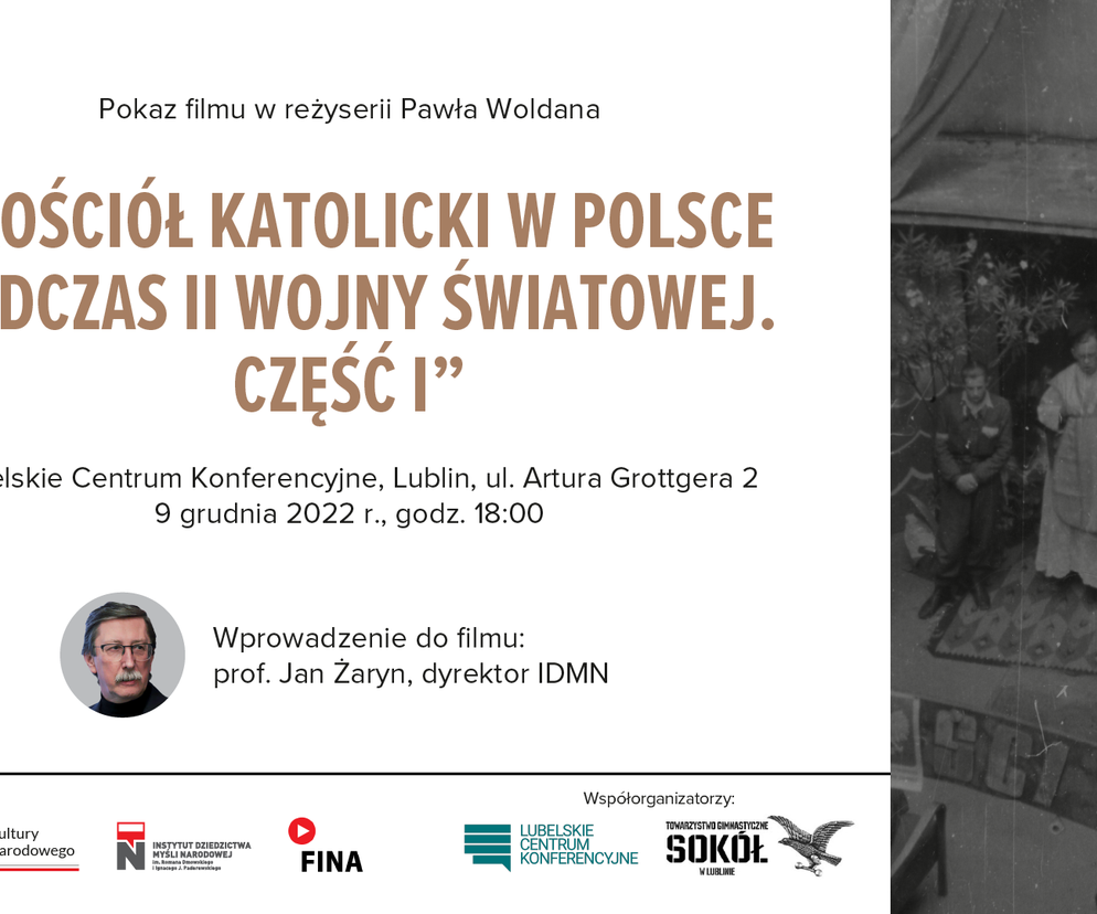 Lublin - „Kościół katolicki w Polsce podczas II wojny światowej”