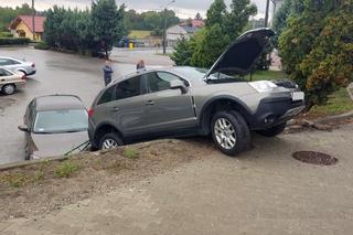 Źle zaparkowany samochód