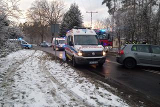 Tragiczny wypadek pod Lesznem, nie żyje roczne dziecko