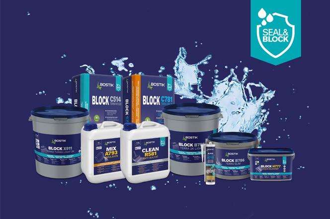 Nowa linia produktów  Bostik SEAL&BLOCK