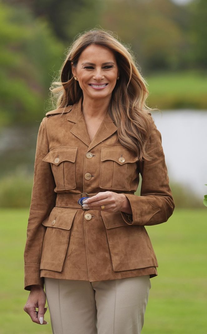 Pierwsza Dama USA w Windsorze spotkała się z królową Kamilą i księżną Kate