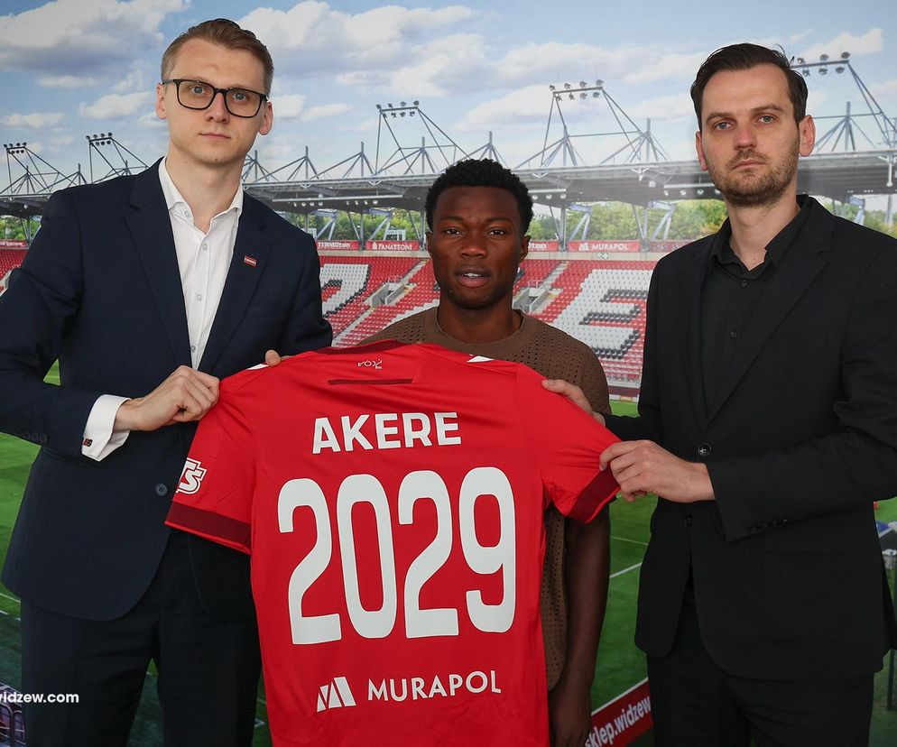 Kolejny transfer Widzewa Łódź. Samuel Akere wzmocni pierwszy zespół