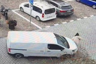 Namysłów. Ciężarna kobieta potrącona na przejściu dla pieszych. Wypadek zarejestrowała kamera [ZDJĘCIA]