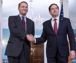 Spotkanie ministra Radosława Sikorskiego z sekretarzem stanu USA Marco Rubio 