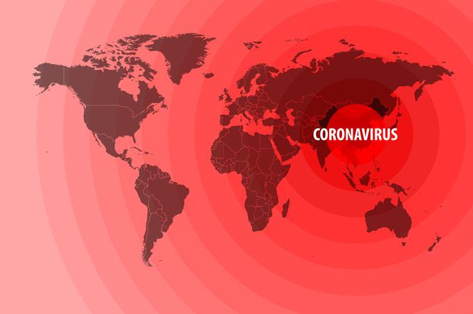 Koronawirus - rozprzestrzenianie się
