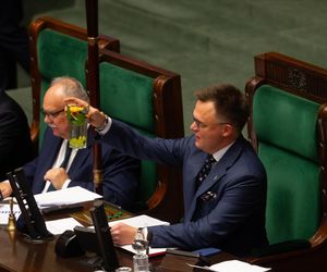 Szymon Hołownia na ostatnim posiedzeniu jako marszałek
