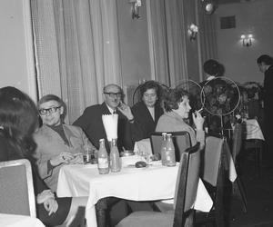 Andrzejki w kawiarni Nowy Świat rok 1966