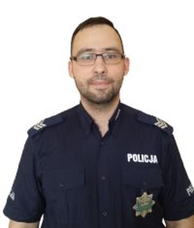 sierżant sztabowy Paweł Mierzwiński (KOMISARIAT POLICJI I W BIAŁYMSTOKU)