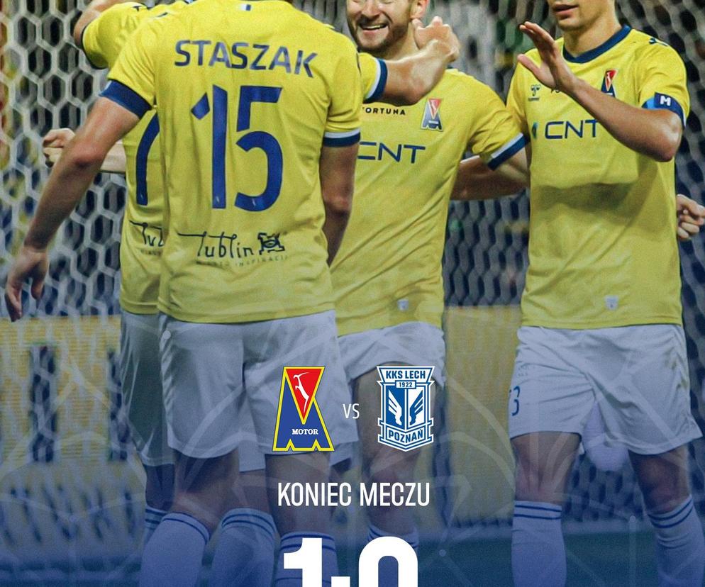 Motor Lublin pokonał 1-0 Lecha II Poznań