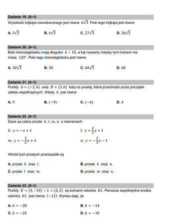 matura 2022 matematyka