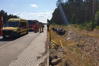 Groźny wypadek w podbydgoskim Bożenkowie! Dwie osoby trafił do szpitala [ZDJĘCIA]