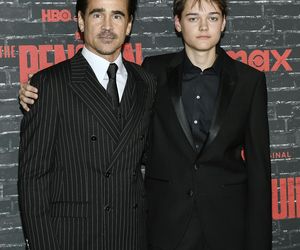 Colin Farrell zabrał syna na ściankę