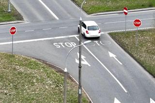 Ignorowali znak stop