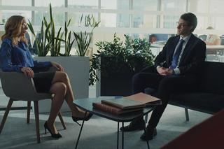 M jak miłość odc. 1749. Sylwia (Hanna Turnau), Rotkiewicz (Aleksandar Milicević)