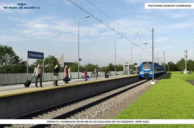 Modernizacja linii kolejowej nr 104 Chabówka - ‎Nowy Sącz