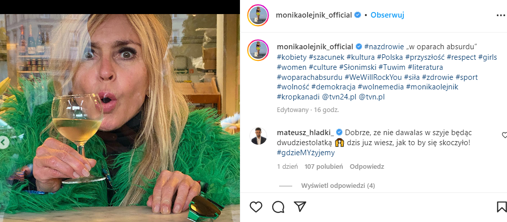 Monika Olejnik przeciwko słowom Kaczyńskiego