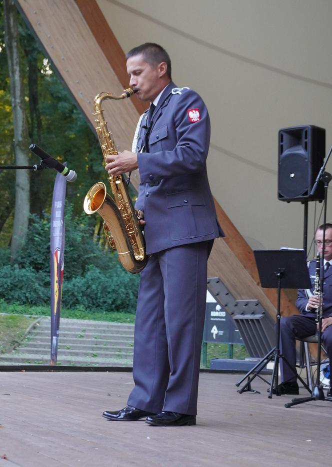 Festiwal Orkiestr Wojskowych w muszli koncertowej w Lublinie