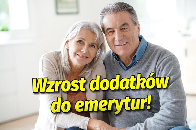 Wzrost dodatków do emerytur!