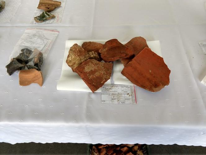 Orla. Fragmenty dworu Radziwiłłów odkryte podczas prac archeologicznych [ZDJĘCIA]