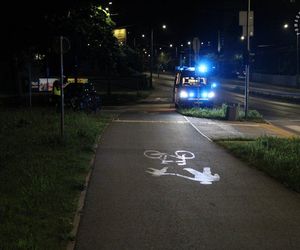Niecodzienne zdarzenie w Tychach. Zderzenie dwóch elektryków. Są w szpitalu