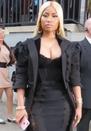 Nicki Minaj na pokazie Marca Jacobsa