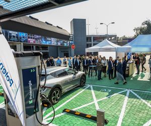 Zielona Strefa Elektromobilności powstała przy centrum handlowym Blue City