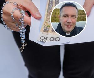 Ksiądz ogłosił, co zrobi z kopertami z kolędy!