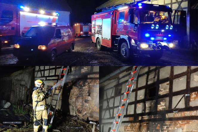 Szybka reakcja strażaków w Długoborze