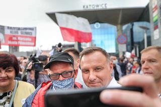 Andrzej Duda w Katowicach. Spotkał się z mieszkańcami