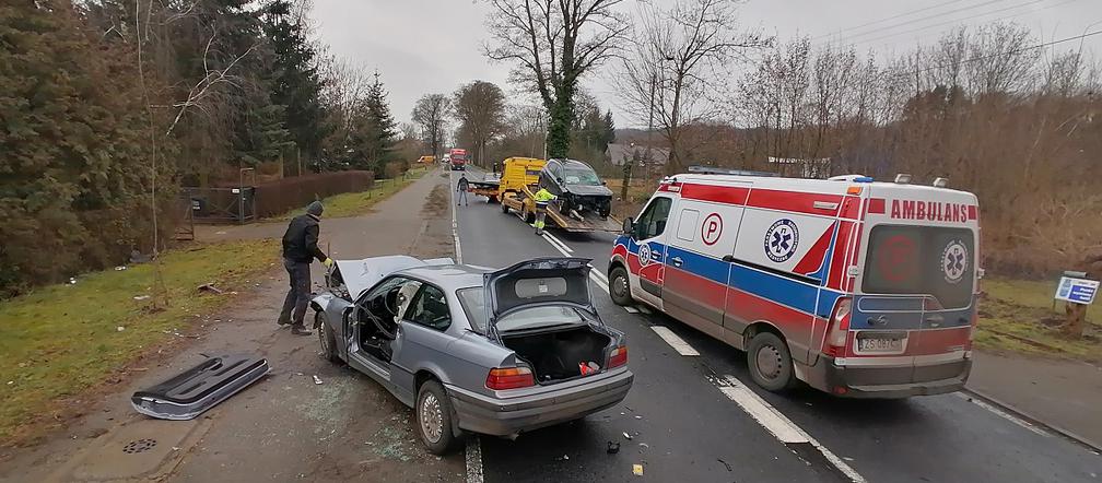 Poważny wypadek na drodze Gorzów - Kostrzyn