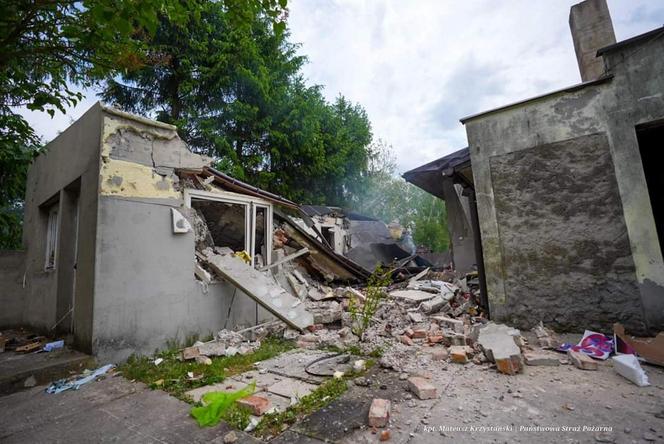 Po wybuchu zawalił się strop! Jedna osoba nie żyje. Tragedia w Dąbrowie Górniczej